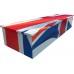 Union Jack - Personalised Picture Coffin with Customised Design.